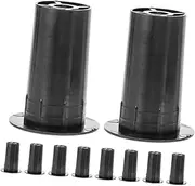 Zerodeko 10pcs Speaker Port Tube for Enhanced Audio Durable Subwoofer Accessories for Home Theater and DIY Projects Boosts Deep Bass and Sturdy Sound