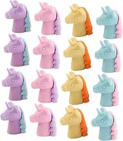 STOBOK 36pcs Pencil Eraser Erasers for Kids Pet Christmas Pencils Puzzle Erasers Fun Erasers Needed Eraser Cool Erasers Tiny Erasers Cute Erasers for Awards TPR Thing Animal 3D