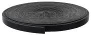 Black 1/4" Leather Flat Cord - 10 Feet - 6.3mm Genuine Leather Strap