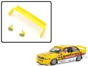 Scalextric W11939 Rear Wing Spoiler & Wing Mirrors For BMW M3 E30 Bathurst C4401