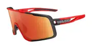 Salice 022 RWX NERO/RW ROSSO Men's Sunglasses Red Size 139