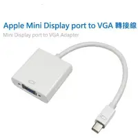 在飛比找Yahoo奇摩購物中心優惠-Apple Mini Display Port to VGA