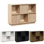 Solid Wood Pine Sideboard Cupboard Storage Home Organiser Multi Colours vidaXL