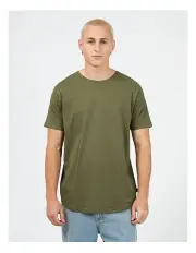 [Silent Theory] Solid Tail Tee in Green
