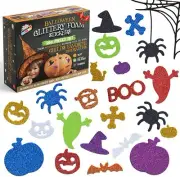 500 Pcs Assorted Halloween Foam Stickers for Fun Spooky Celebration
