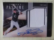 2020 Panini America's Pastime Material Signatures White Sox Zack Collins 85/99