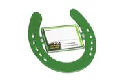 Stubbs Horseshoe Nameplate (Green) (One Size)