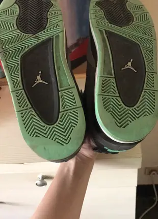 Air Jordan 4 IV RETRO Green Glow 4代 灰綠