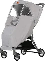 buggyy Weather - Rainproof Baby Travel Weather Shield with Visible Window | Breathable Baby Stroller Rain | Stroller Rain Protector Shield and Stroller Accessory for Stroller