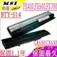 微星 BTY-S14 電池(保固最久)- MSI CR650，CX650，FX400，FX420，FX600，FX610，FX700，BTY-S15，BTY-M6E，MD97127，MD97164，MD97295，MD97690，Akoya P6512，S9N2269200，M47BaA25006354，GE60，GE70，CR41，CR61，CR70，CX61，CX70，FR400，FR600，FR610，FR620，FR700，FR720，FX620，FX720，GP70