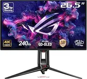ASUS ROG Swift OLED PG27UCDM ― 27' 4K QD-OLED, 240Hz, 0.03ms (GTG), Anti-Flicker 2.0, Custom heatsink, Care Pro, Neo Proximity Sensor, DisplayWidget Center, DisplayPort 2.1a (80Gbps)