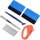 Vehicle Vinyl Wrap Tool Kit Window Tinting Felt Squeegee Utility Knife Vinyl Cut