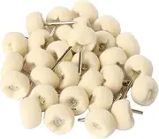 [Hiqalty] 30pcs Cashmere Polishing Buffing Wheel for Rotary Tool Polishing Kit - Polishing Wheel or Silver Polish Wheel - Watch Polishing Kit - Jewelry Polishing Kit (Cashmere)