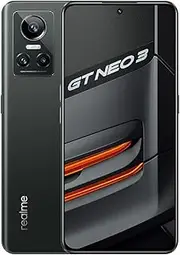 [realme] GT Neo 3 150W, 12+256GB, Asphalt Black, Sim Free Unlocked Smartphone, 6.7” OLED Display, 4500mAh Battery, 150W Ultra Dart Charge, NFC + UK Warranty