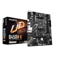 在飛比找momo購物網優惠-【GIGABYTE 技嘉】B450M K 主機板