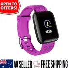 Smartwatch Smart Bluetooth Call Watch iPhone Samsung Android Men Women PURPLE AU