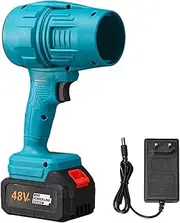 ycezw Dry Spray Blower, Turbine Spray Fan, Wireless Turbine Dust Blower Portable Compressed Air Spring, 200 km/H P Fan Fan