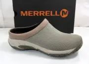 Women's Merrell Encore Breeze 4 Clog Slide Slip On Comfort Aluminum Size 7