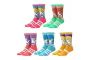Sailor Moon Chibi Sailor Scouts 5-Pair Pack of Crew Socks