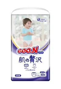 在飛比找誠品線上優惠-日本大王 GOO.N 境內版奢華肌褲型紙尿褲(跳跳褲)/ L