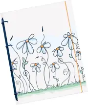 Notebook, A5, Type: Chamomile, Dotted, 75 Sheets, Dotted, Ring S