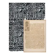 Reusable PLASTIC Wall STENCIL Template 59x95cm Seamless // AZTEC MOSAIC