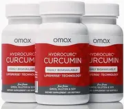 Highly Bioavailable Turmeric Curcumin Softgels Without BioPerine, MCT Oil Nanoparticle for Potency & Absorption, Joint Health, 6-Month Supply