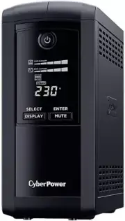 NEW CyberPower Value Pro UPS Tower 1000VA/550W LCD Display Power Supply