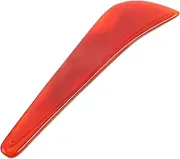 Vaguelly Red Agate Natural Facial Massage Tool for Skin Care Eye Scraping and Acupoint Targeting Durable and Smooth Design for Relaxation and Circulation