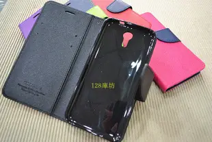 HTC new ONE /M7【經典款-雙色系】可立式側掀保護套/保護套/保護殼