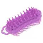 Silicone Exfoliating Body Scrubber Hair Scalp Massager Shampoo Head Brush for