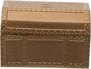Yardwe Small Vintage Pirate Treasure Chest for Storage Box with Capacity Inspiring Imagination and Adventure for Prizes and Party Favors