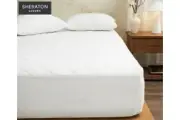 Sheraton Luxury Quilted Fitted Mattress Protector Cover - King Size