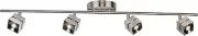 AFX CARF4400L30 Cantrell 4 Light 37" Integrated LED Fixed Rail Satin Nickel