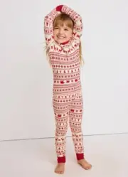 Jockey Kids' Unisex Jams Long Sleeve Top and Jogger Set size 6 new with $40 tag