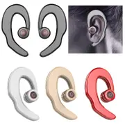 S2 TWS Bone Conduction Earhooks Dual bluetooth Earphone Stereo Headphone with Mic 183 BEIGE