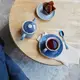 英國Denby藝匠藍陶瓷咖啡杯碟套裝家用茶壺帶茶樓奶罐下午茶茶具
