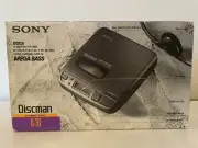 NEW IN BOX Sony Discman D-36 Portable CD Player Walkman w/ Power Supply & Box