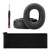 Geekria Earpad + Headband Compatible with Sony MDR-HW700 HW700DS (Black)