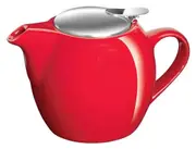Camelia Ceramic Teapot 500ml Fire Engine Red