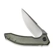 WE Knife Quixotic Frame Lock 21016-4 Knife CPM 20CV Steel Green Titanium