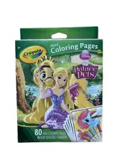 Mini Disney Princess Palace Pets Crayola 80 Mini Coloring Pages & Markers