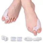 8 Pieces Gel Toe Separator Bunion Splint Corrector Toe Sleeve Protector Spac IDS