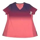 Koi Lite Scrub Top Women’s M Reform Wisteria Mauve Pink Ombre Stretch Nursing
