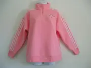 Adidas VALENTINES DAY HALF ZIP Jacket Sweat Shirt firebird Polar Fleece~Sz XS~NW
