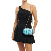 MAEVE Marble Clutch