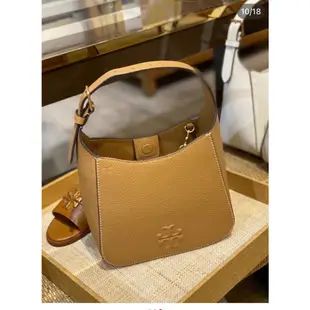 美國 tory burch thea small bucket  皮革 兩用水餃包 肩背包 多色22/18/12