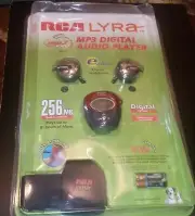 RCA Lyra RD1090 MP3 Digital Audio Player 256 MB Headphones Armband SD/MMC bundle