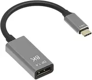 USB C to DisplayPort 1.4 8K Cable 8K@60Hz 4K@144Hz Male to Female Converter Thunderbolt 3 to DisplayPort Adapter (8K)