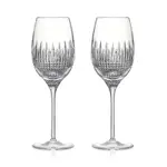 Waterford Lismore Diamond Essence Medium White Wine Glasses, Set of 2